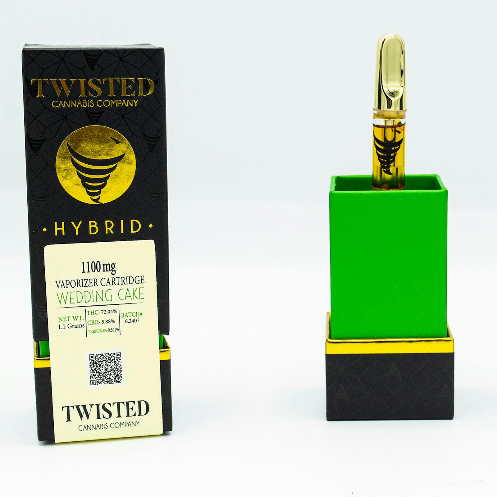 1100mg Full Spectrum Cartridge Wedding Cake